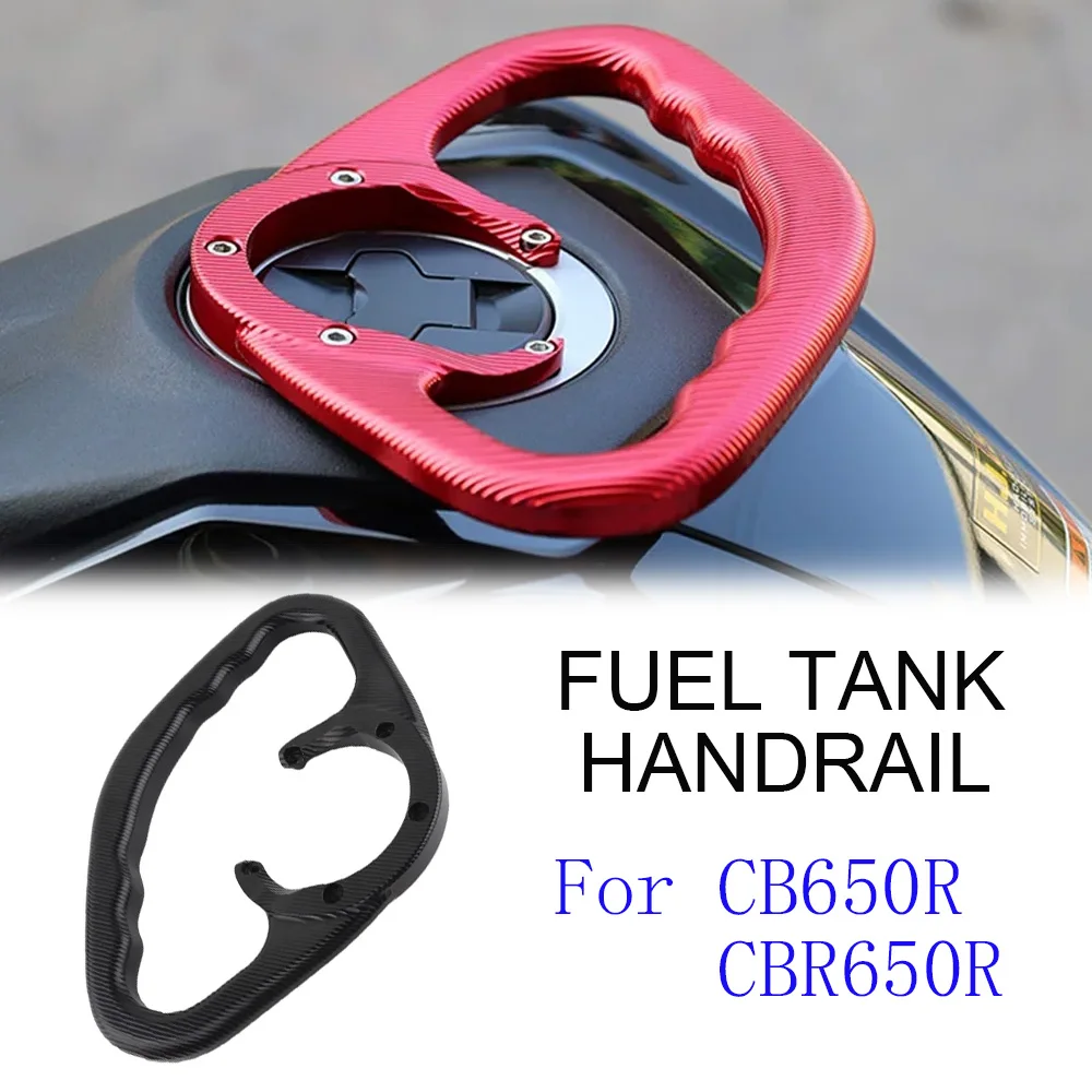 

Motorcycle Passenger Handgrips Hand Grip Tank Grab Bar Handles Armrest For Honda CB650R CBR650R 2024 2025