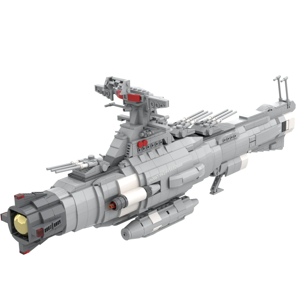 NEW 1347PCS Famous Space Movie MOC Space Battleship Yamato DIY creative ideas UNCF Dreadnought Children Toy Gift Building blocks