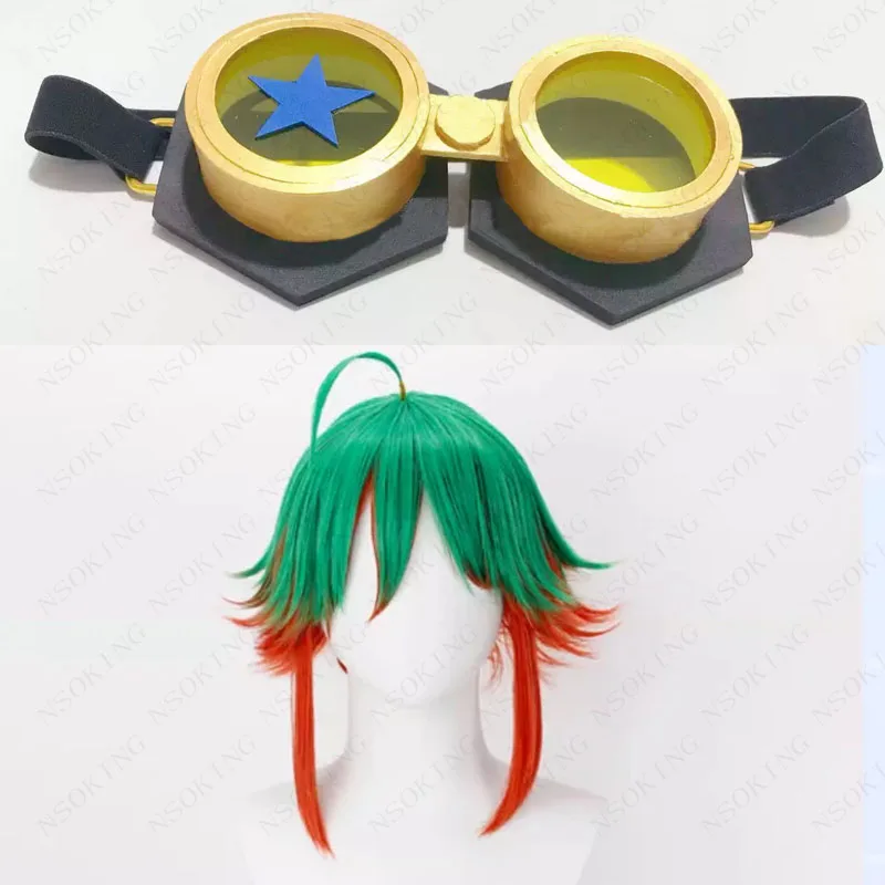 

New Yuya Sakaki gogglesCosplay headwear wig