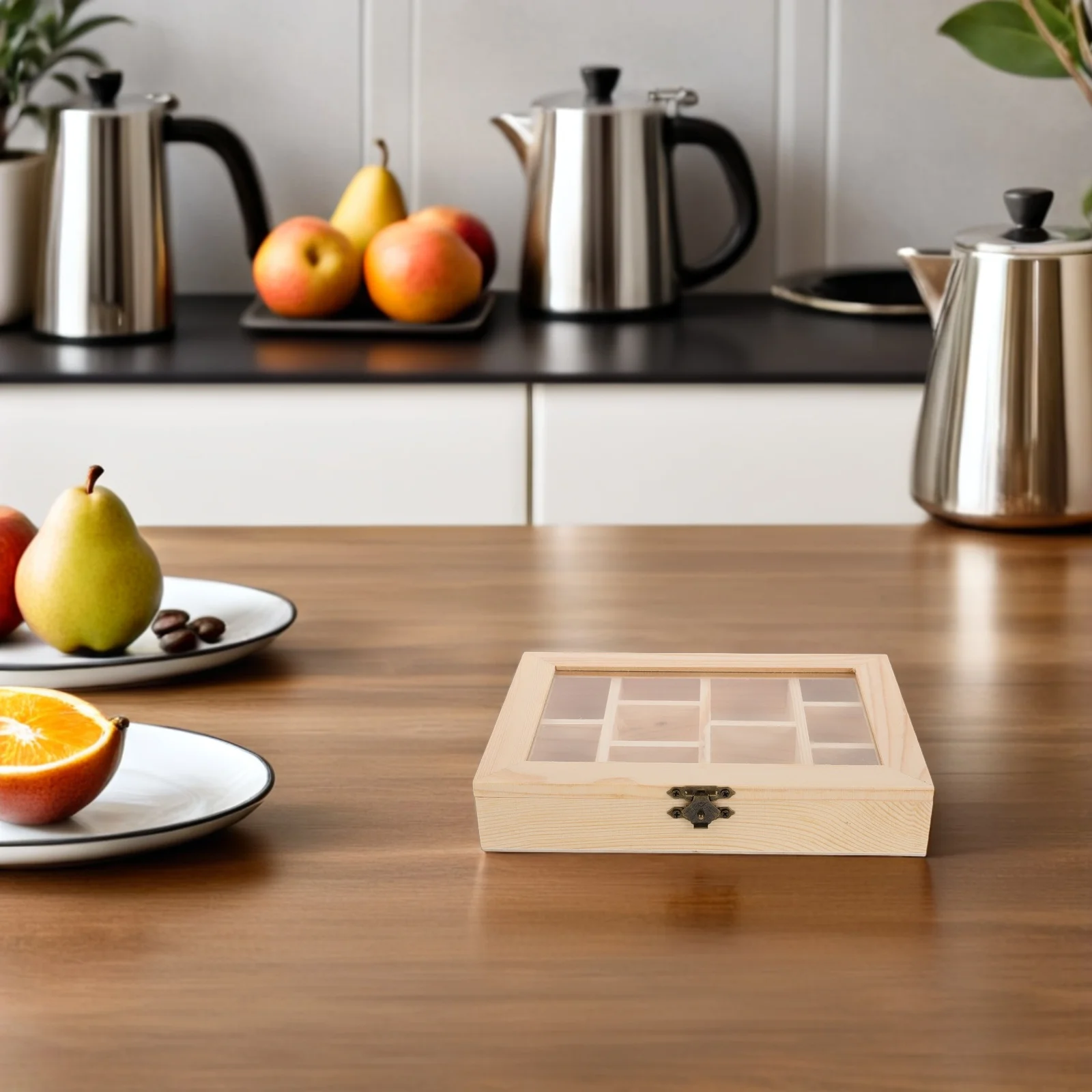 

Wooden Display Case with Lid 10-Compartment Organizer Box for Specimen Crystal Rock Mineral Jewelry Collection Showcase