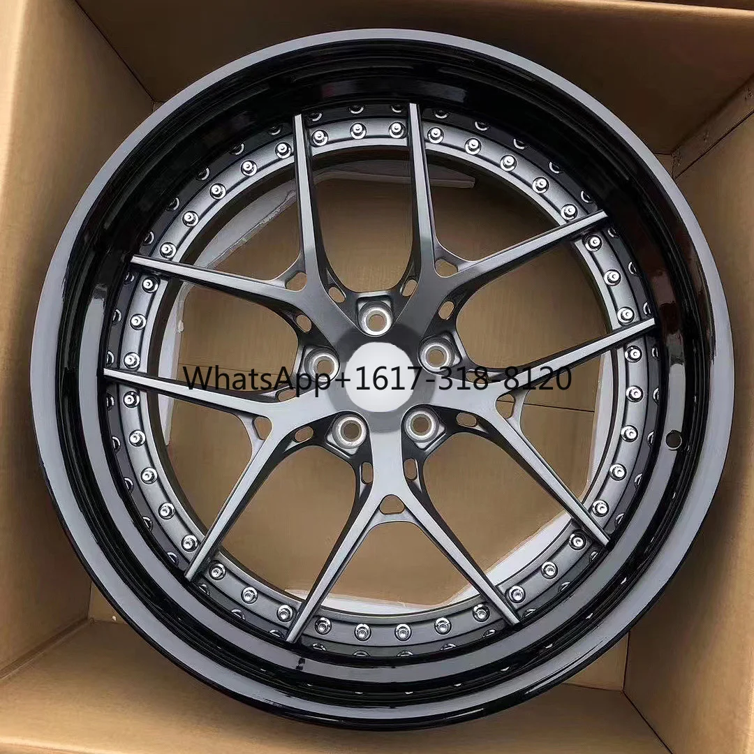 

6061-T6 Customized 18-24 Inch Double Piece Forged Wheels for B M -W F10 E60 E90 Alloy Passenger Car Wheels 5*120 5*112 5*114.3