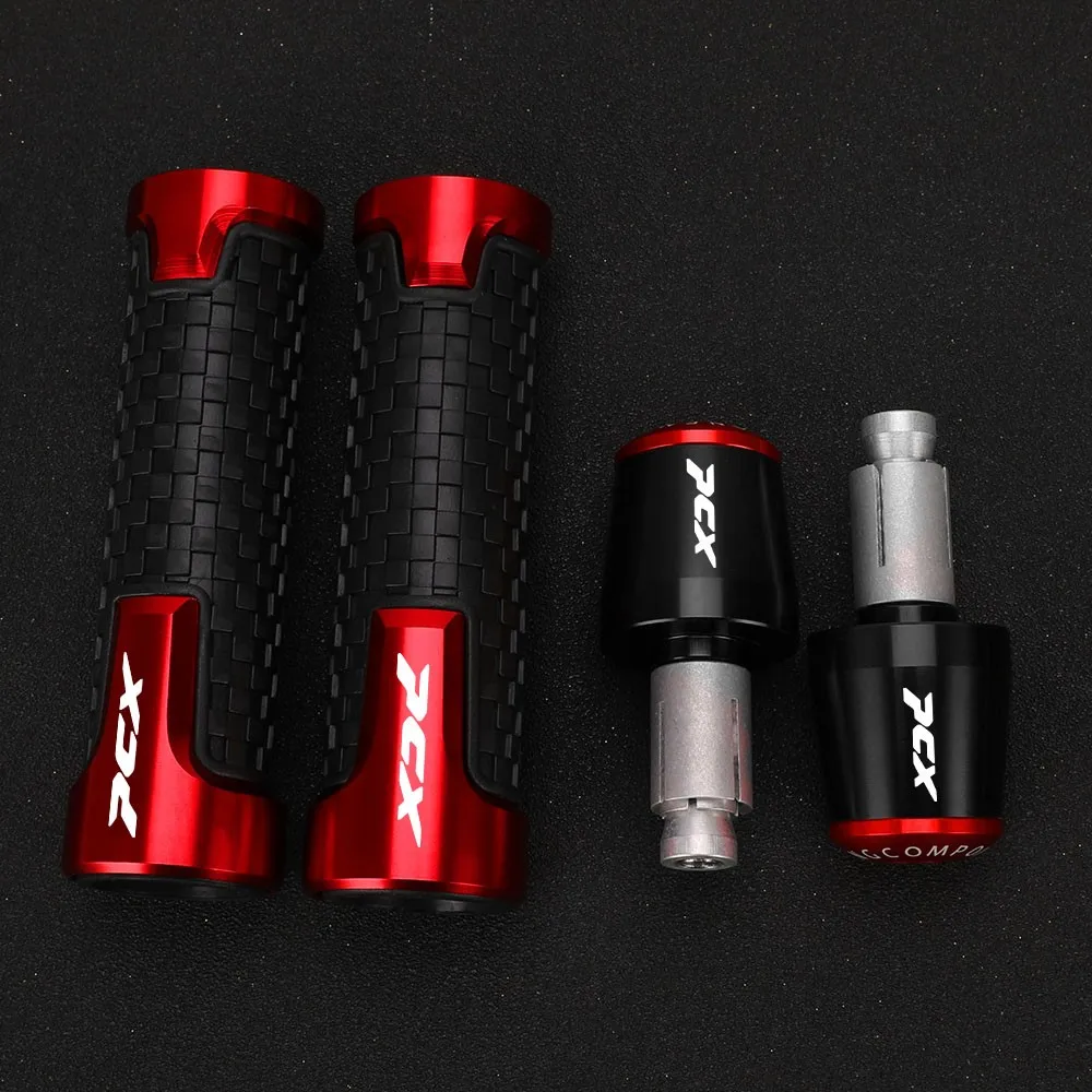 

PCX125 PCX150 2023 Motorcycle Parts For Honda PCX 125 PCX 150 All Years 7/8" 22MM Moto Handlebar Grips Handle Bar Cap End Plugs