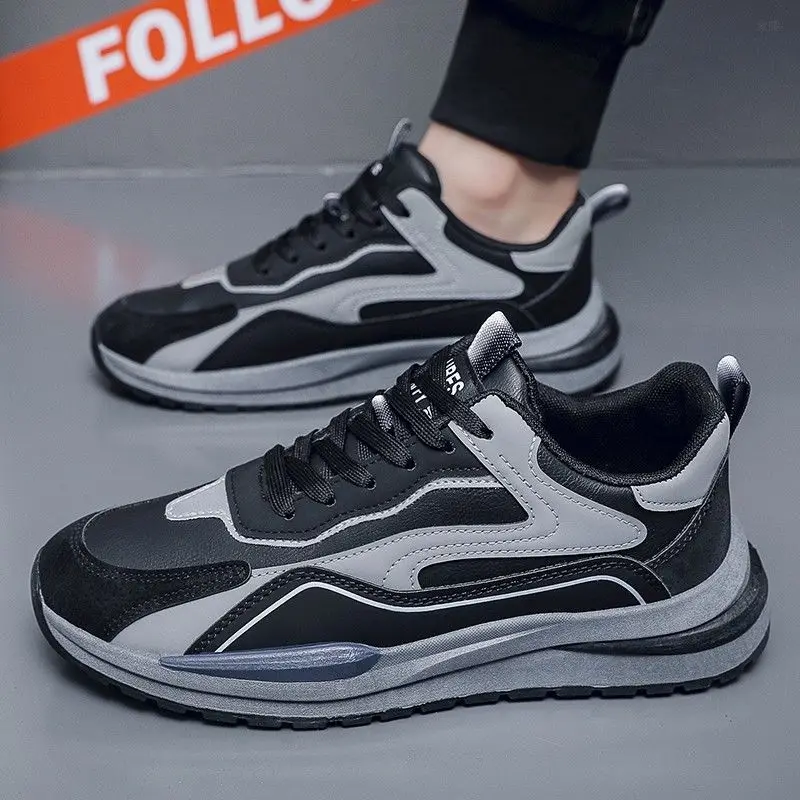 Men Height Increase 6cm 8cm 10cm Casual Versatile Waterproof Hidden Elevator Dad Sneakers Thick Sole Shoes