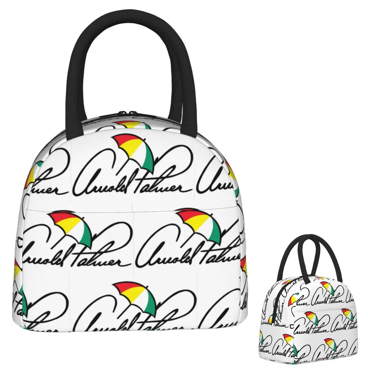 

Изолированная сумка для обеда с пальмой Арнольда для женщин и детей, портативные коробки для еды, термосумка для обеда