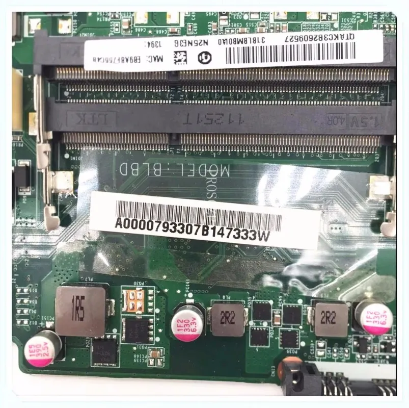 Imagem -06 - Laptop Motherboard para Toshiba A000079330 Dablbdmb8e0 100 Testado ok L750 L755 Slj4p Hm65 N12p-lp-a1 Alta Qualidade