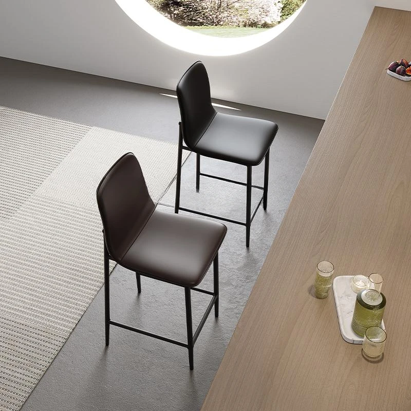 Sgabelli da bar robusti antichi Sgabelli da bar industriali americani nordici alti Camere da letto Biblioteca Banqueta ergonomica in metallo Mobili per la casa