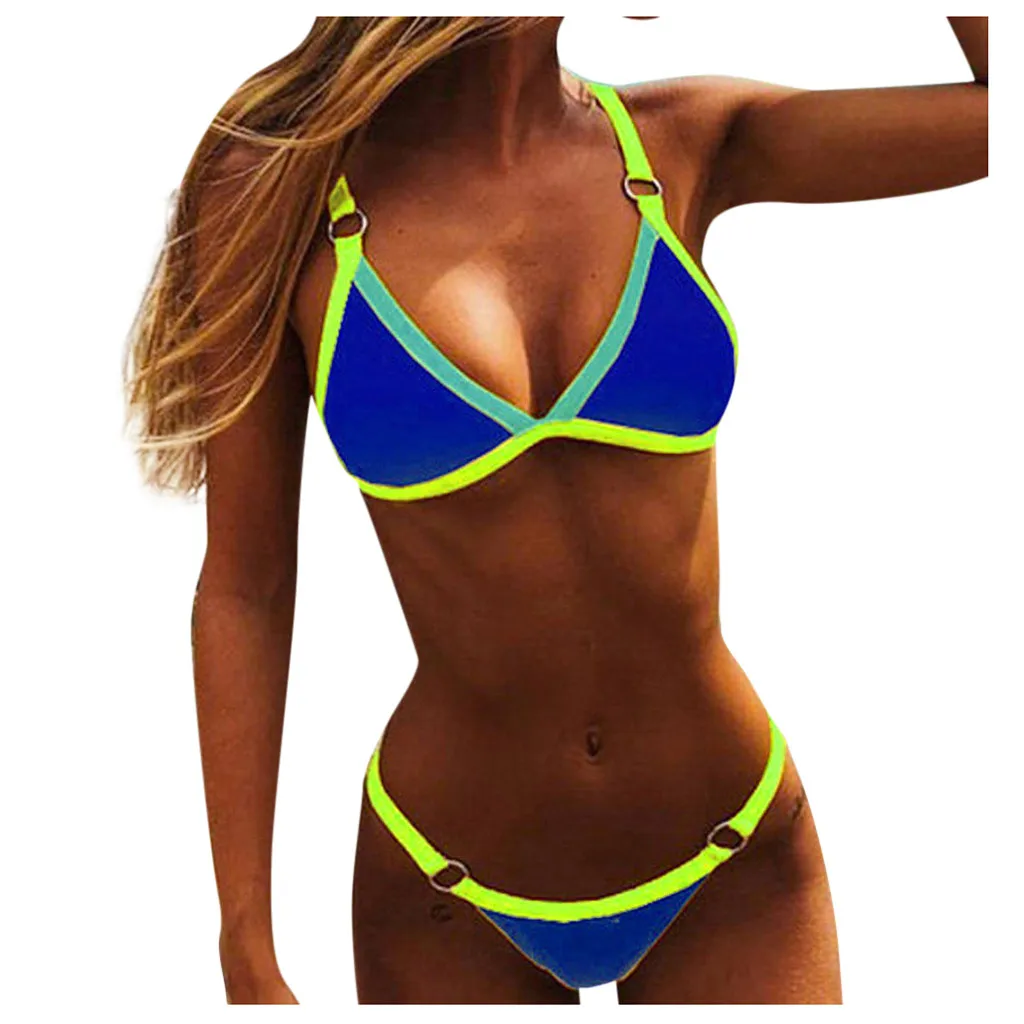 Women Bandeau Bandage Bikini Set Push-Up Brazilian Swimwear Beachwear Swimsuit Women Summer Sexy Bathing Suit 2023