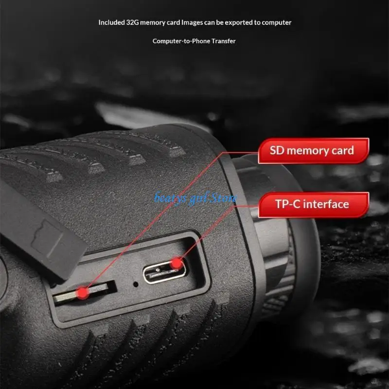 

C7AB Multifunctional Handheld Night Viewing Gear Thermal Imaging Tool for Adventure