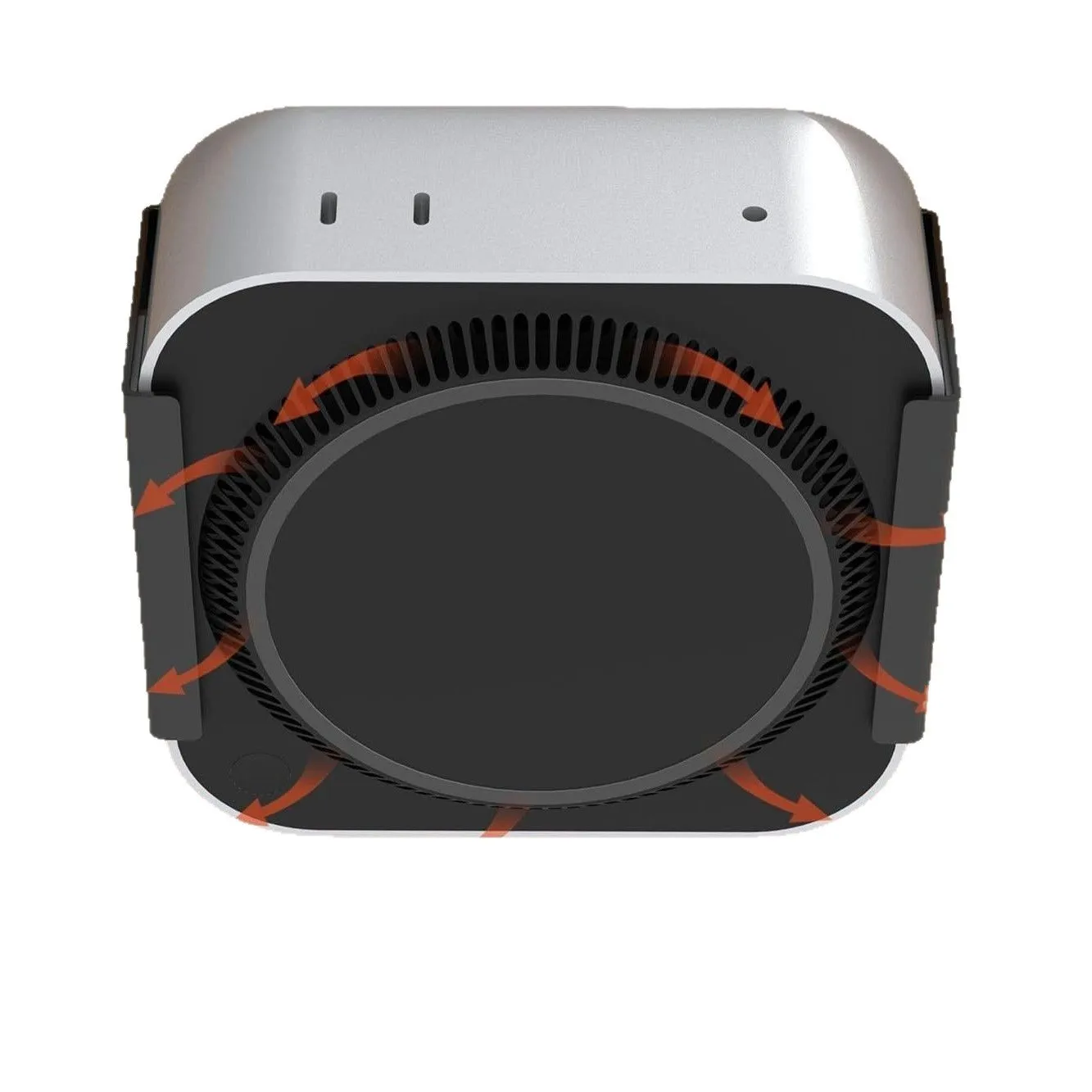 For Mac Mini M4/M4 Pro Metal Mounting Bracket Under the Table