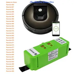 Batteria 5200mAh per iRobot Roomba 696,801,805,850,860,877,890,891,895,896,960,965,980,985