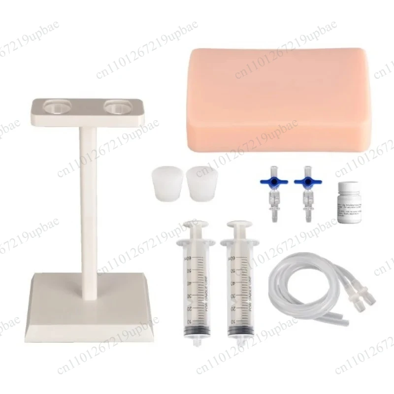 Ultrasound‑Guided Vascular Puncture Training Pad Simulated Blood Circulation Injection Practice Medical Teaching Model