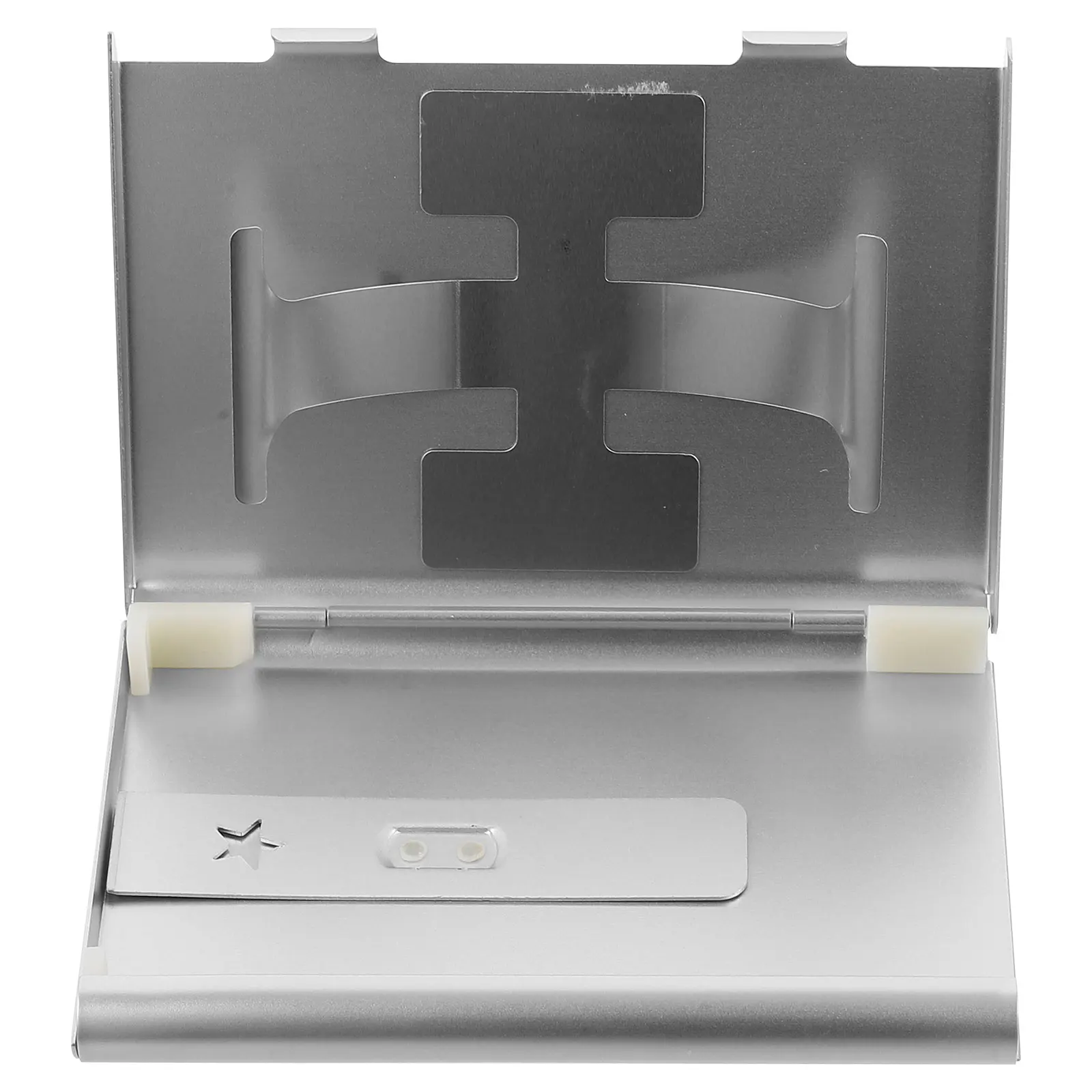 

Business Holder Aluminum Alloy Desk Calling Cards Container Visit Name Holders Cards Organizer Storage Case Office Supplies