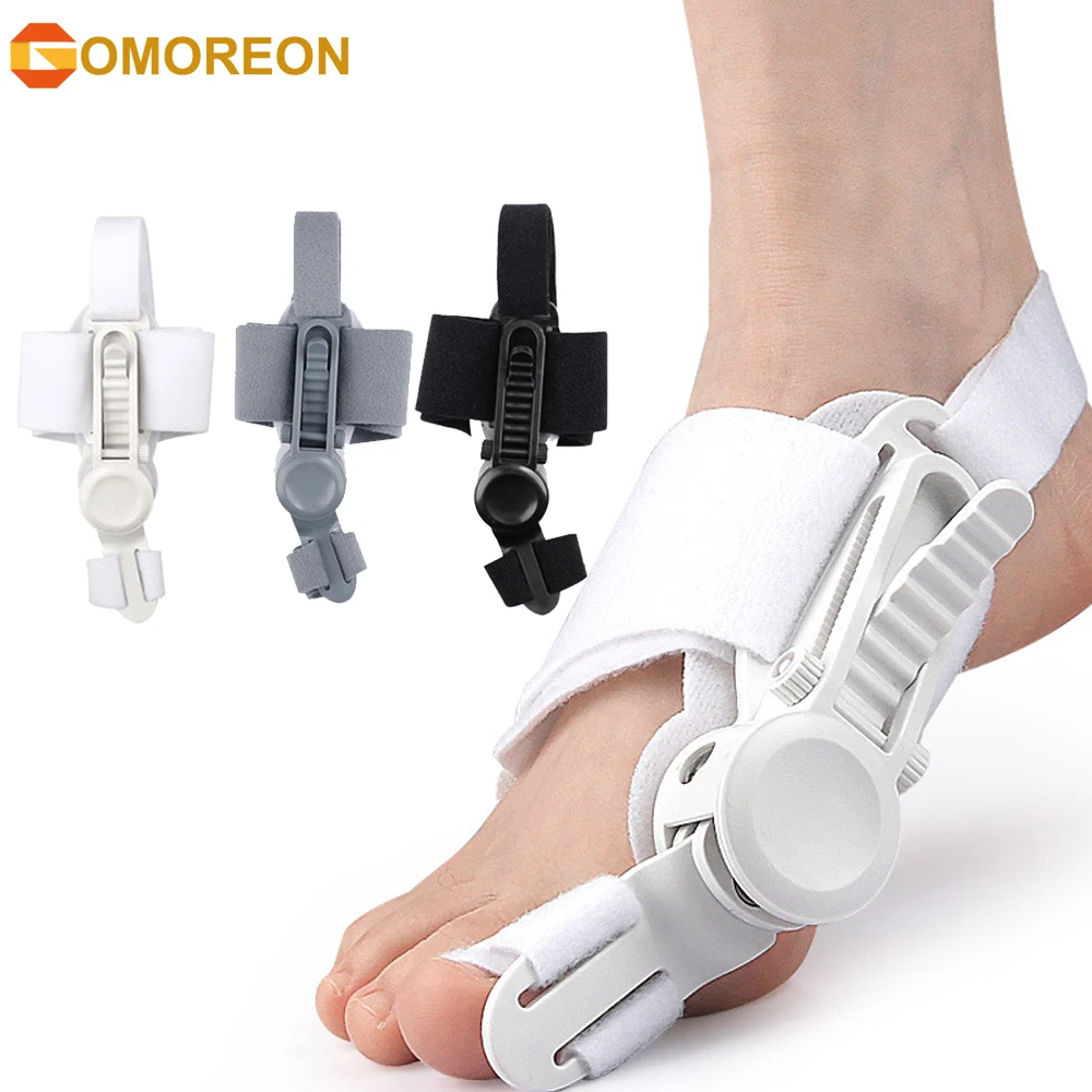 

Bunion Corrector for Women Men, Orthopedic Toe Straightener, Adjustable Splint Bunion Pads Day Night Support with Toe Separator