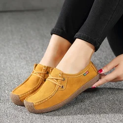 Scarpe Casual leggere oversize da donna estive traspiranti eleganti comode e antiscivolo in scarpe basse con punta tonda per ragazze