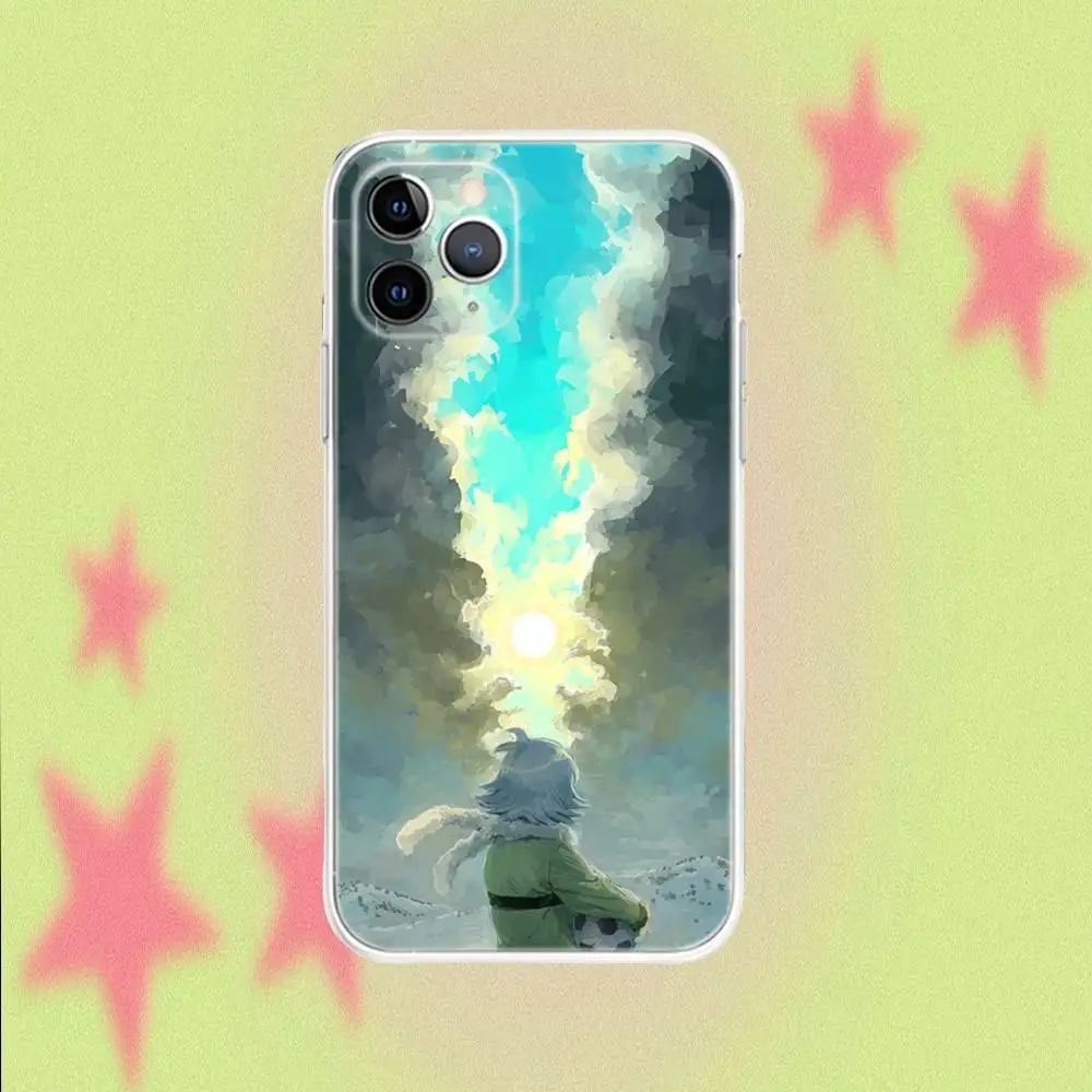 حافظة هاتف كرة القدم I-InazumaS Eleven 11 لهواتف iPhone 17,16,15,14,13,12,11 Pro,Max,Plus,Air,X,XS,XR,SE,Mini شفافة ناعمة #6