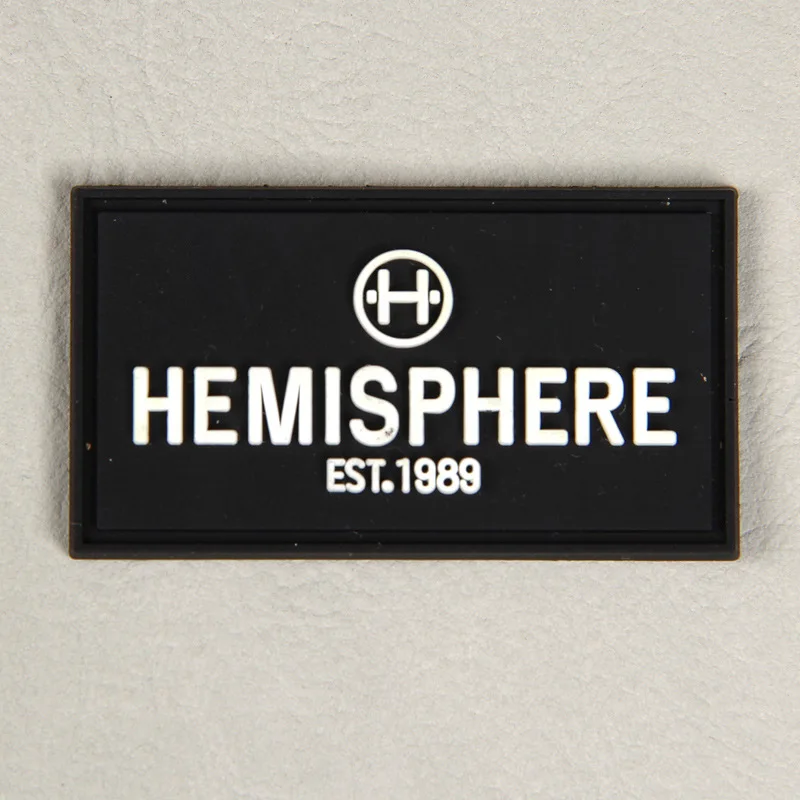 

Support Customized Embossed Badge PVC Rubber Patch For Clothing With 3D Logo Custom Silicone Sewing Tags Brand New Style Quality
