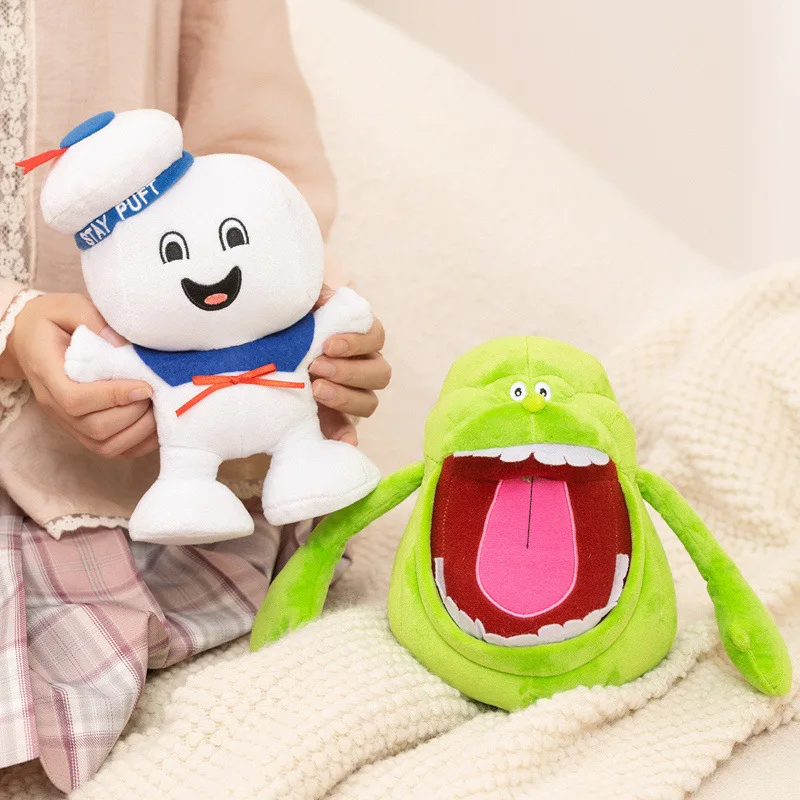 2 Stück Marshmallow Man Slimer Plüschfigur, Vintage Ghostbusters 3 Stay Puft Plüsch, Bank Sailor Plüschpuppe, Weihnachtsgeschenke – Detail 13