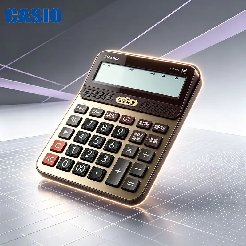 Casio GY/DY-120  12-digit high-definition desktop calculator - accounting and business calculator