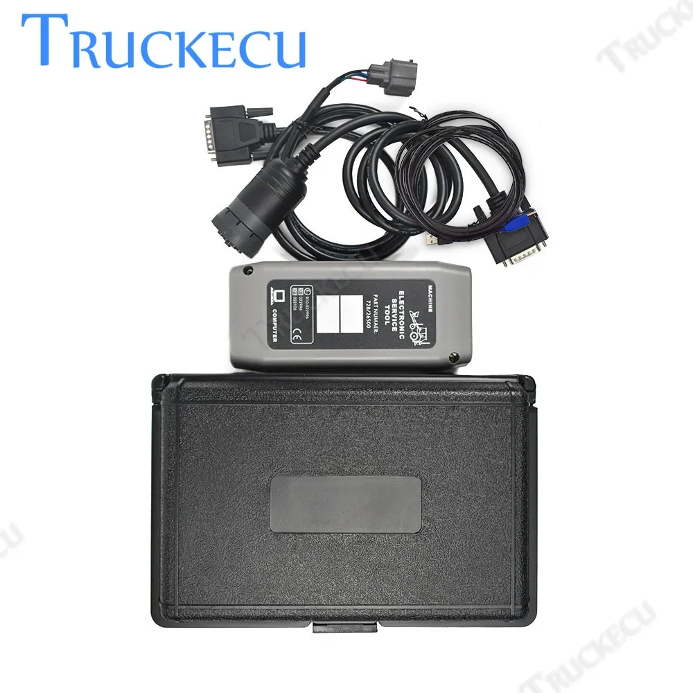 Getac V100 Laptop for JCB ELECTRONIC SERVICE TOOL Truck Excavator Loader Diagnostic Tool SPP DataLink Adapter DLA ServiceMaster