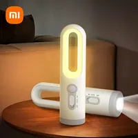 Xiaomi Mijia LED Motion Sensor Night Light 2 in 1 Portable Bedroom Bathroom Read Camping Lighting Child Feeding Eye Care Bedside