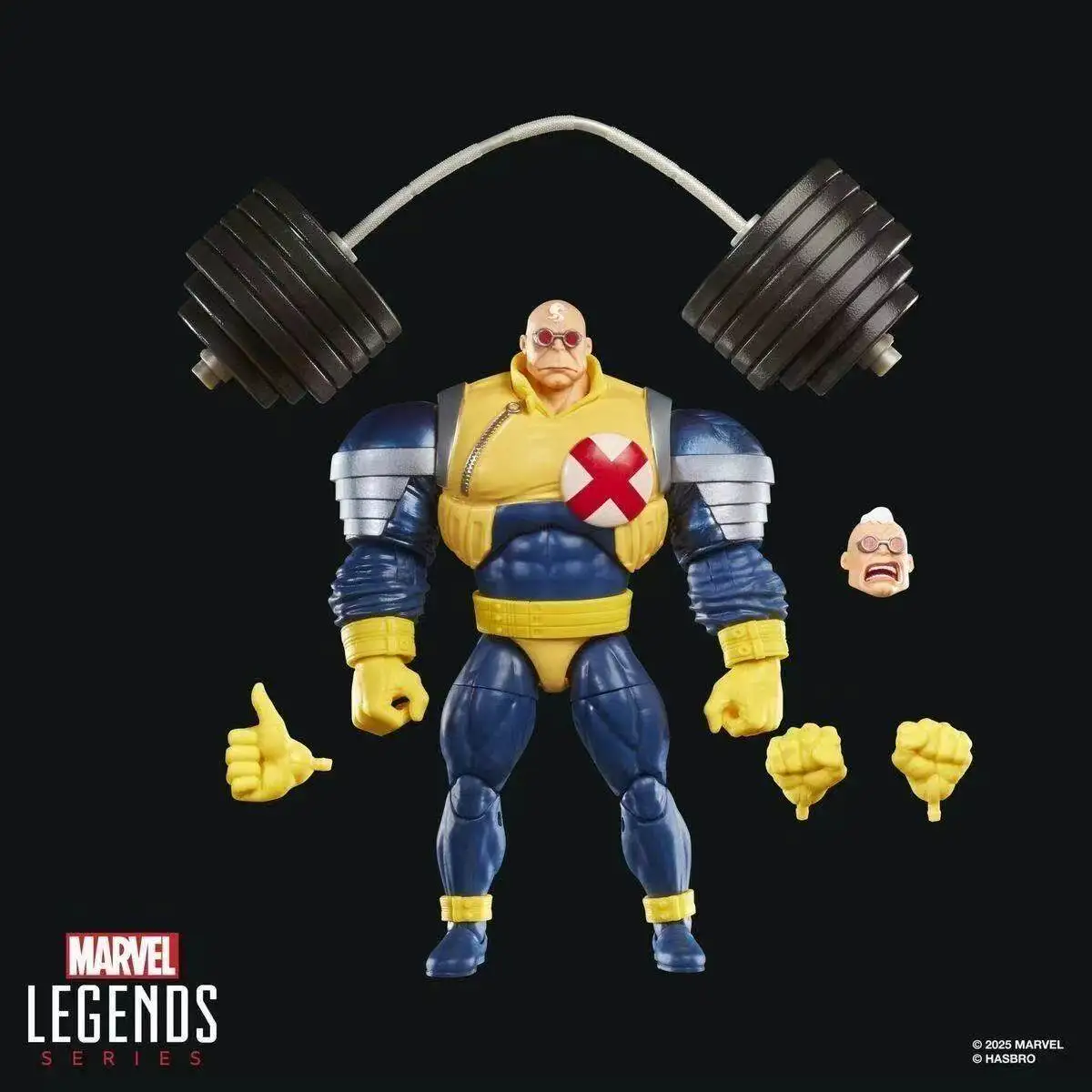 Hasbro Marvel Legends Strong Guy X Factor X Men 6 Inch Articulated Collectible Action Figure For Adult Collectors Display view 2
