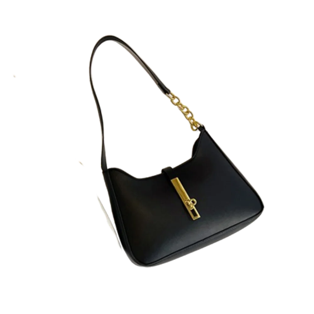 

Сумка на плечо в стиле ретро Spicy Girl, модная сумка, однотонная сумка на плечо на молнии, винтажная сумка из искусственной кожи под мышками для покупок