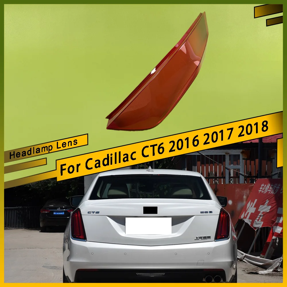 

For Cadillac CT6 2016 2017 2018 Rear Taillight Shell Tail Lamp Cover Turn Signal Stop Light Mask Replace The Original Lampshade