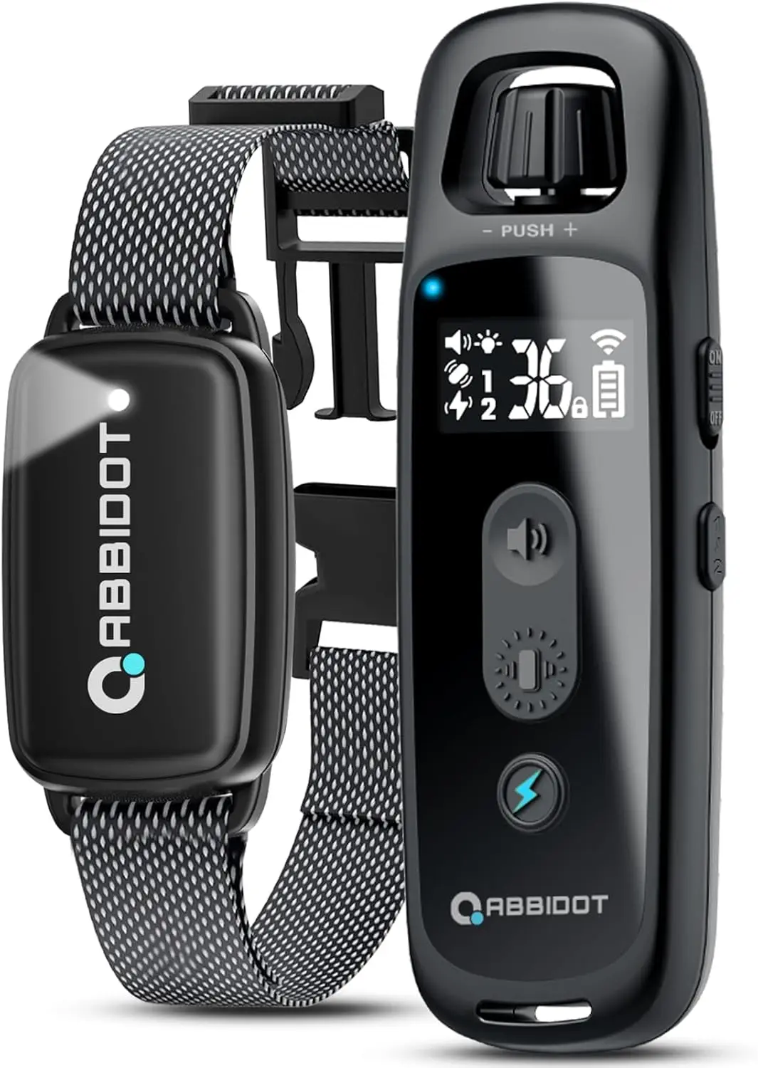 

Dog Shock Collar, 3300 FT Remote Training, IPX7 Waterproof, 4 Modes, Rechargeable E-Collar for Dogs 8-120 lbs