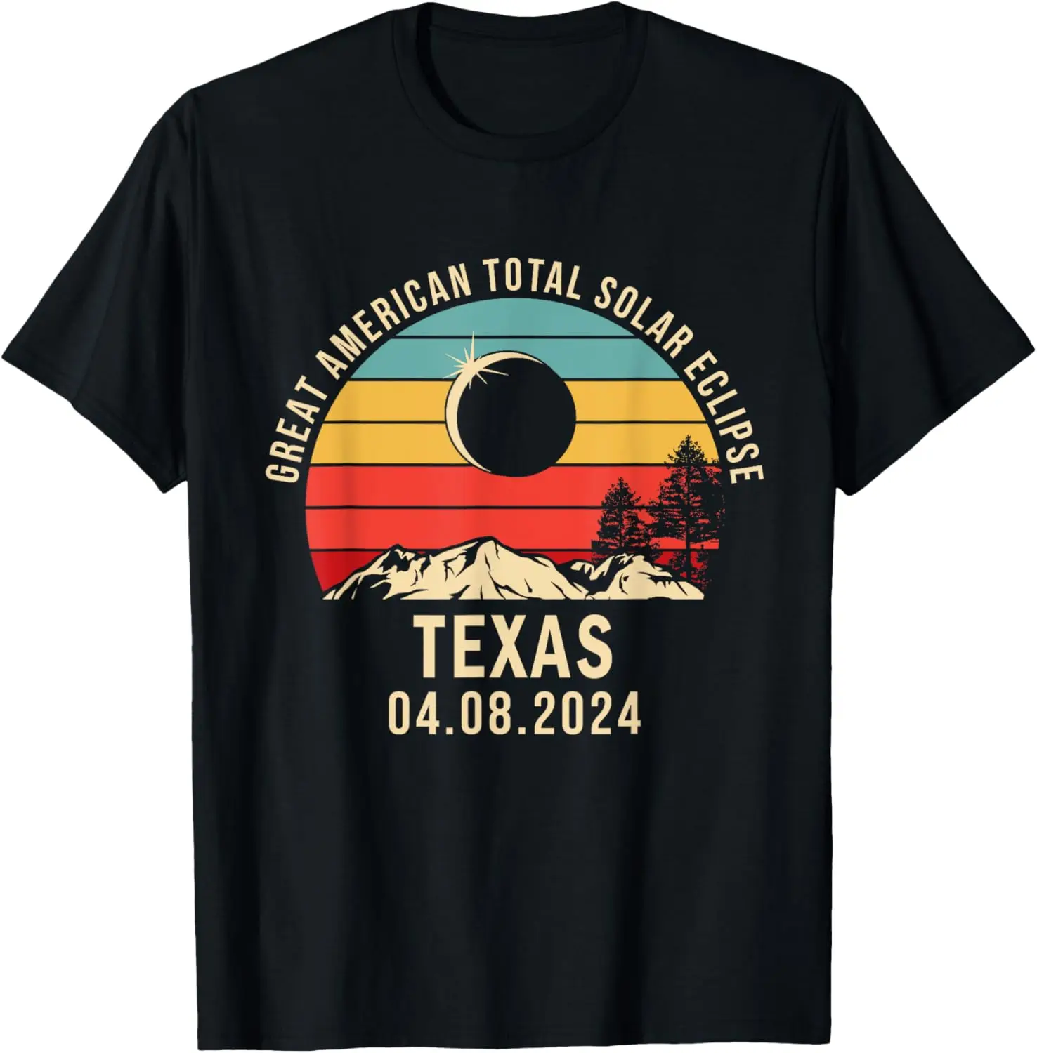 

Texas Total Solar Eclipse 2024 Shirt - Totality 2024 T-Shirt