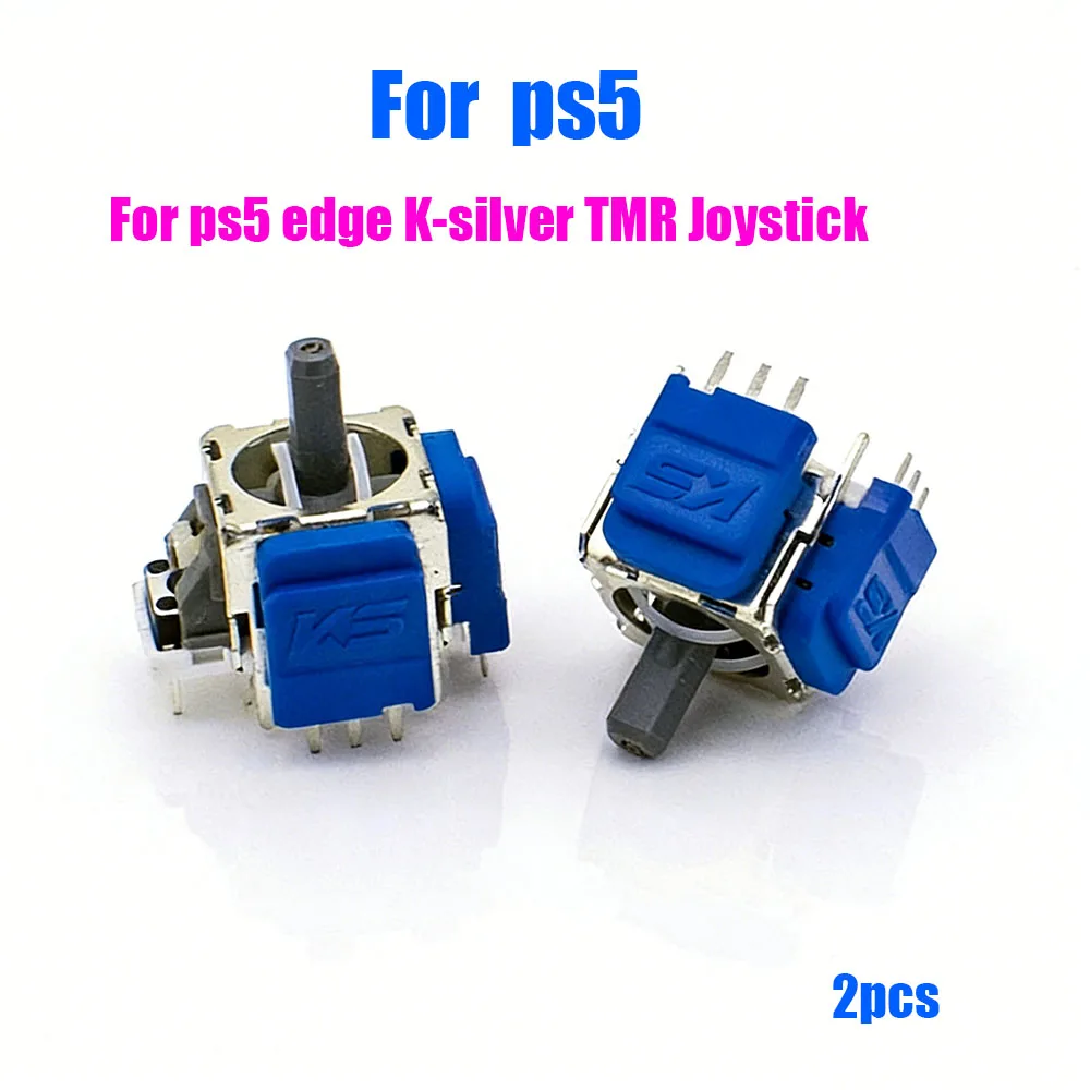 For Switch Pro PS5 PS4 Xbox Series Xbox One Anti-Drift Electromagnetic 3D Analog TMR ThumbStick K-SILVER JS13 PRO+ TMR Joystick