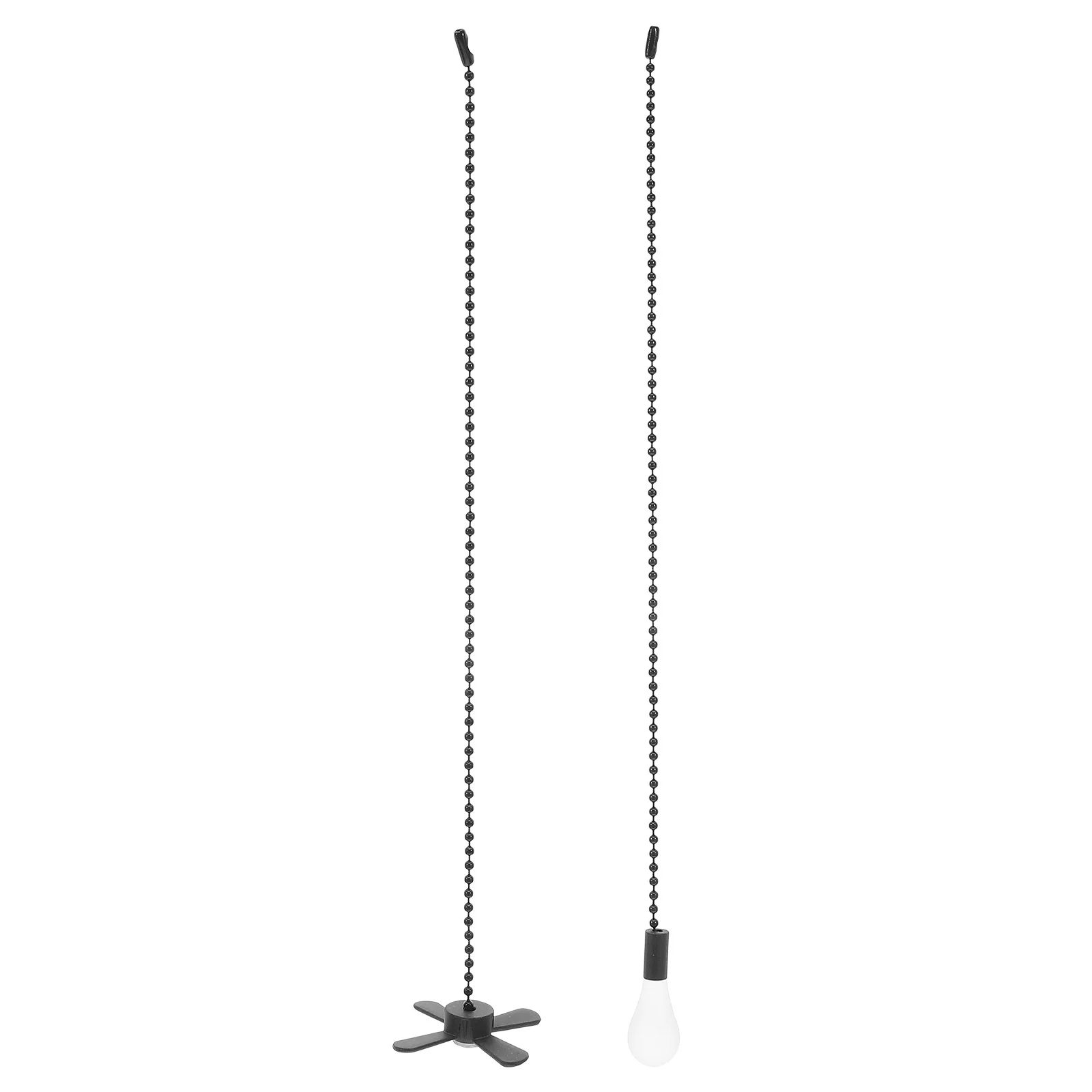

2Pcs Fan Pull Chain Replacement Decorative Vintage Ceiling Fan Pull Chains Extension for Light Fixtures Easy Operation