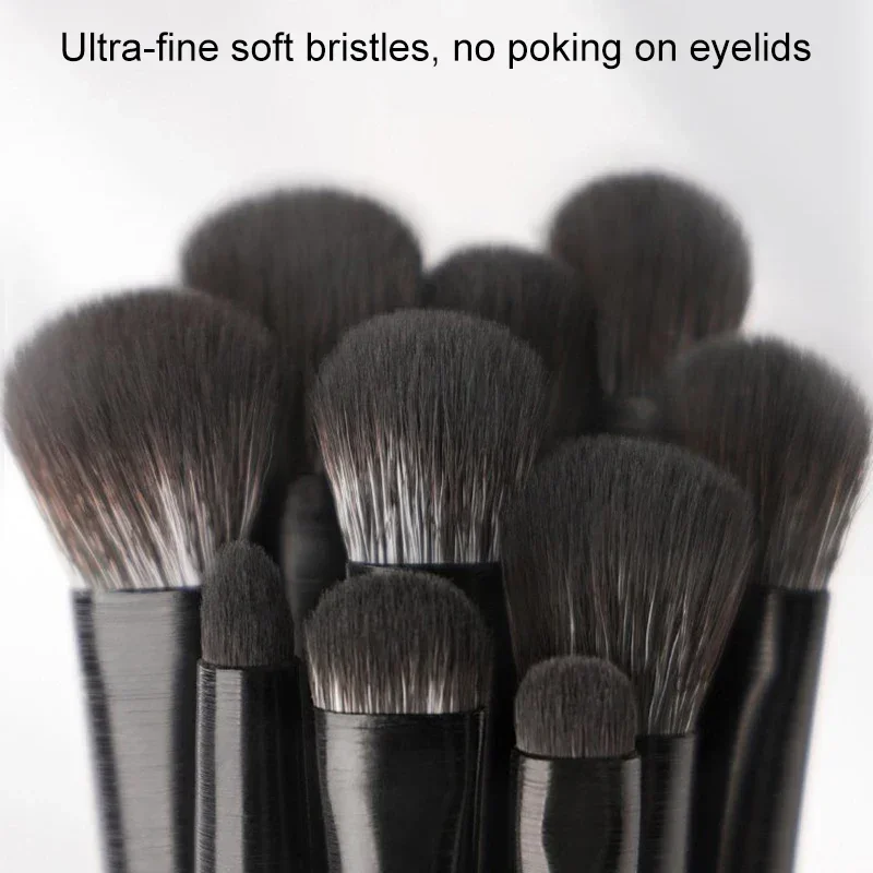 مجموعة فرش مكياج احترافية لظلال العيون وخافي عيوب البشرة وأحمر الخدود وظلال كونتور وشعر ناعم مختلط أداة تجميل للمكياج