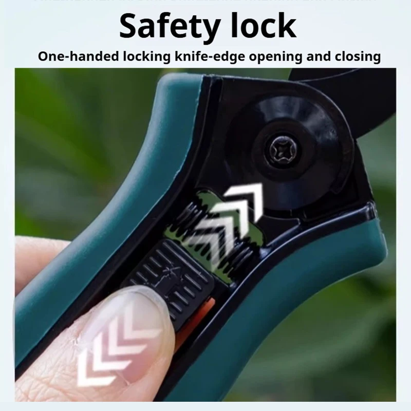 Multifunctional Pruner Garden Scissors Professional Sharp Bypass Pruning Shears Tree Trimmers Secateurs Hand Clippers for Garden