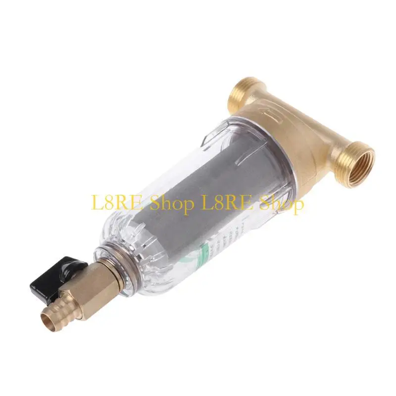 L8RE 6 баллов передний очиститель Медный свинцовый фильтр для воды Домашняя пыль нержавеющая сетка