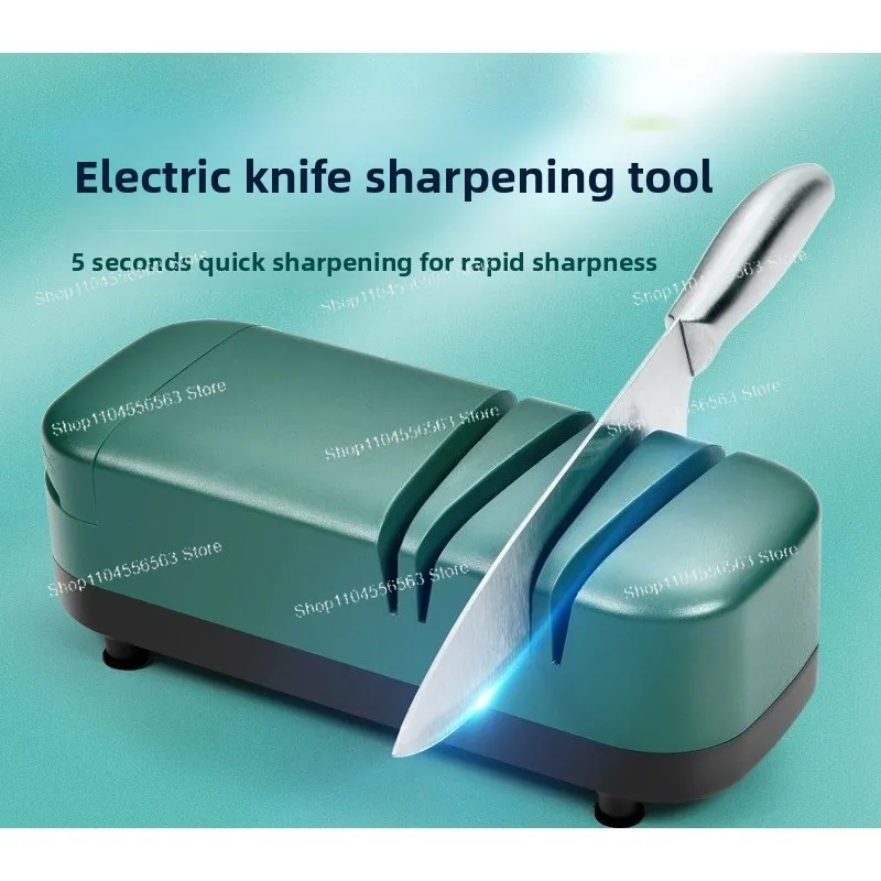 Home Electric Knife Sharpener – High-Precision Automatic Multi-Functional Tool for Knives & Scissors