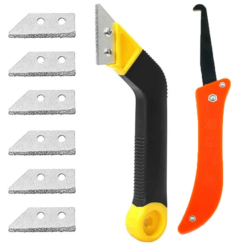 سكين منشار مشترك للباب والنافذة ، منظف المفاصل ، تنظيف الغراء الزجاجي ، سكين التوصيل