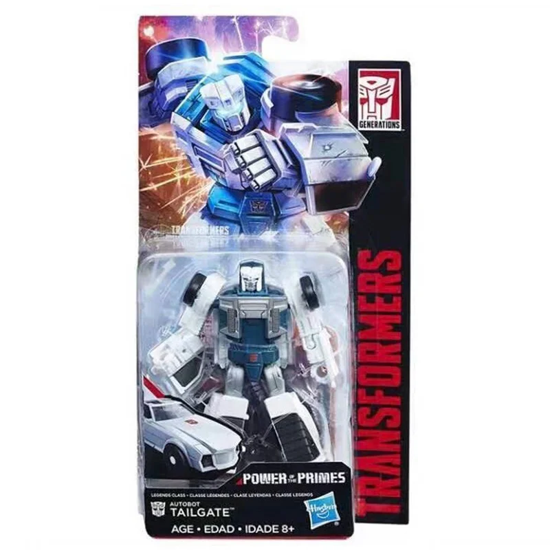 Hasbro Transformers Power of The Primes Autobot Tailgate Legends Class Anime Original Action Figure Model Toy Gift Collection