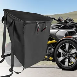 Motorcycle Can Am Spyder RT 2010-19 Front Storage Cargo Trunk Luggage Bag Removable Organizer Accessories with Backpack Straps