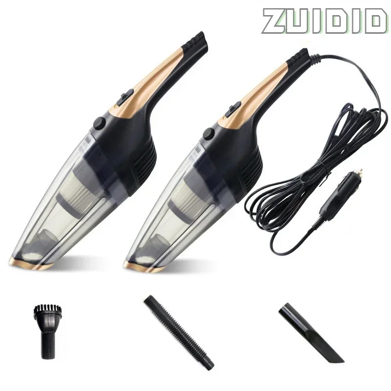 

Car Vacuum Cleaner Wireless Portable Handheld Vacuum Cleaners Home Car Dual Use Wired Cleaner 5M Cigarette Lighter Power Cord