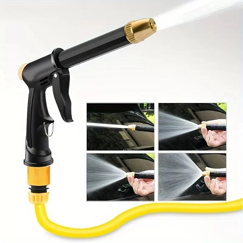 High Pressure Water Gun Cleaning Garden Watering Hose Nozzle Watering Cart Cleaning Car Washing Tool kit Car Washing Gun