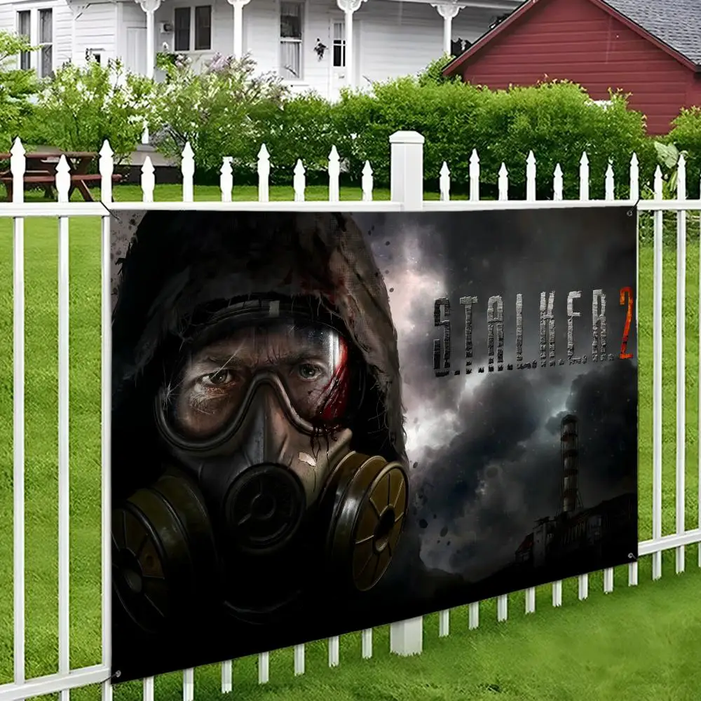 S.T.A.L.K.E.R. 2 Heart of Chornobyl Flags Wall Hanging Tapestry Outdoor Decorative flag Background Blanket