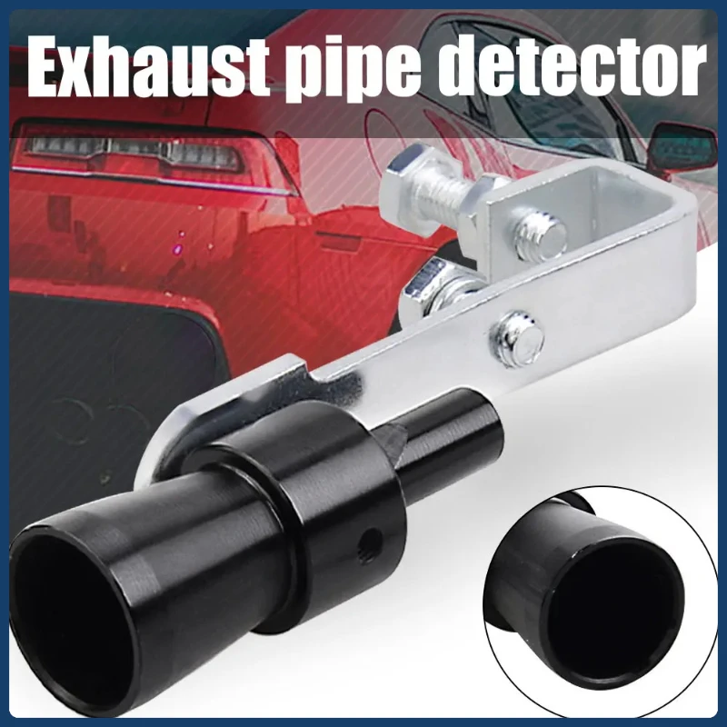 Universal new Motorbike Car Exhaust Fake Turbo Whistle Pipe Sound Muffler Blow Off Valve Universal Simulator Whistler