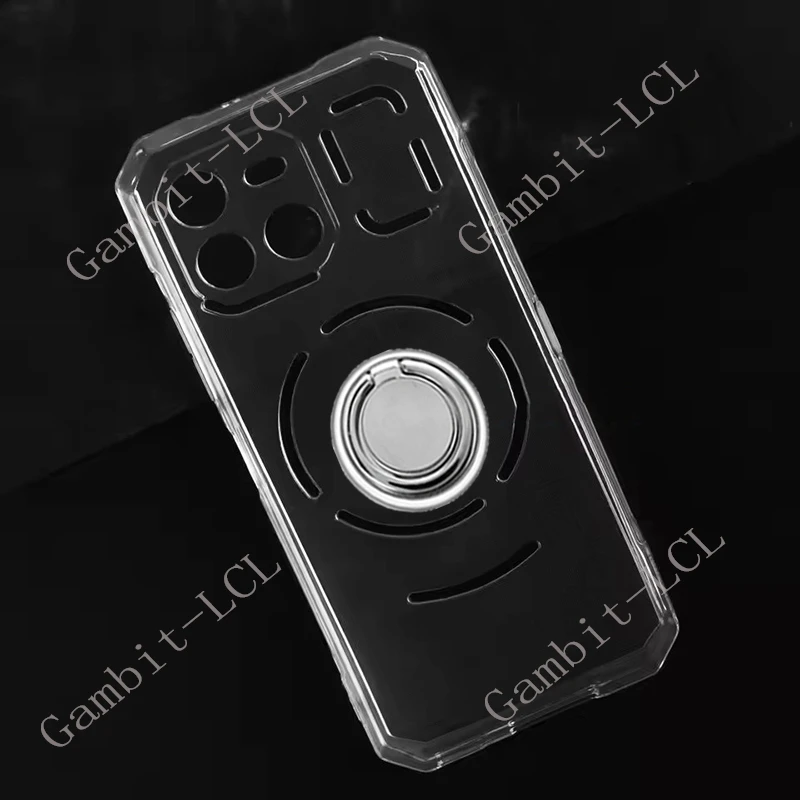 Dla Doogee Blade GT Ultra 6.72 "BladeGT GTUltra uchwyt pierścieniowy tylny uchwyt etui na telefon miękka TPU oryginalna obudowa odporna na wstrząsy — zdjęcie produktu 3