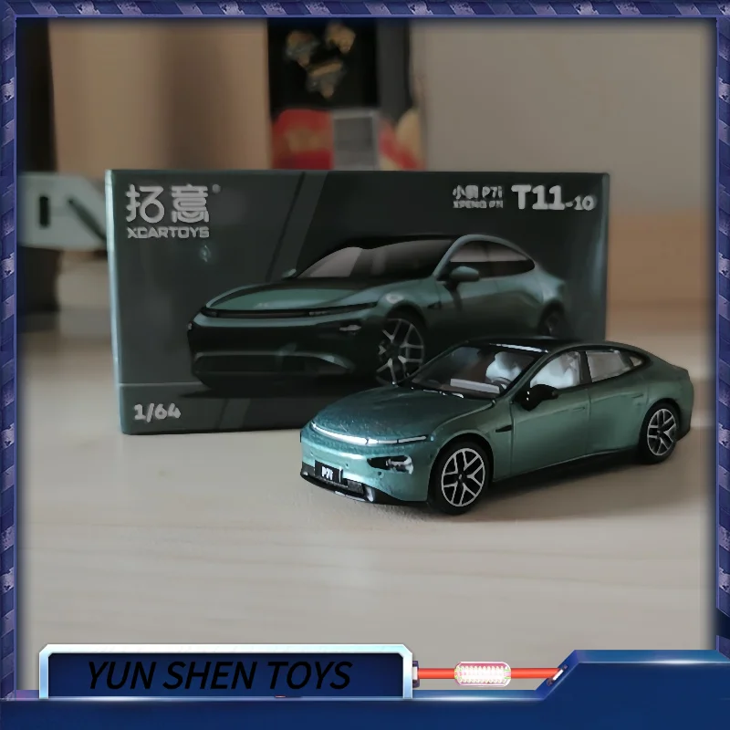 

Xcartoys 1:64 Xpeng P7i Interstellar Green Diecast Model Car Toy Model Hobby & Collectibles Souvenir Gift