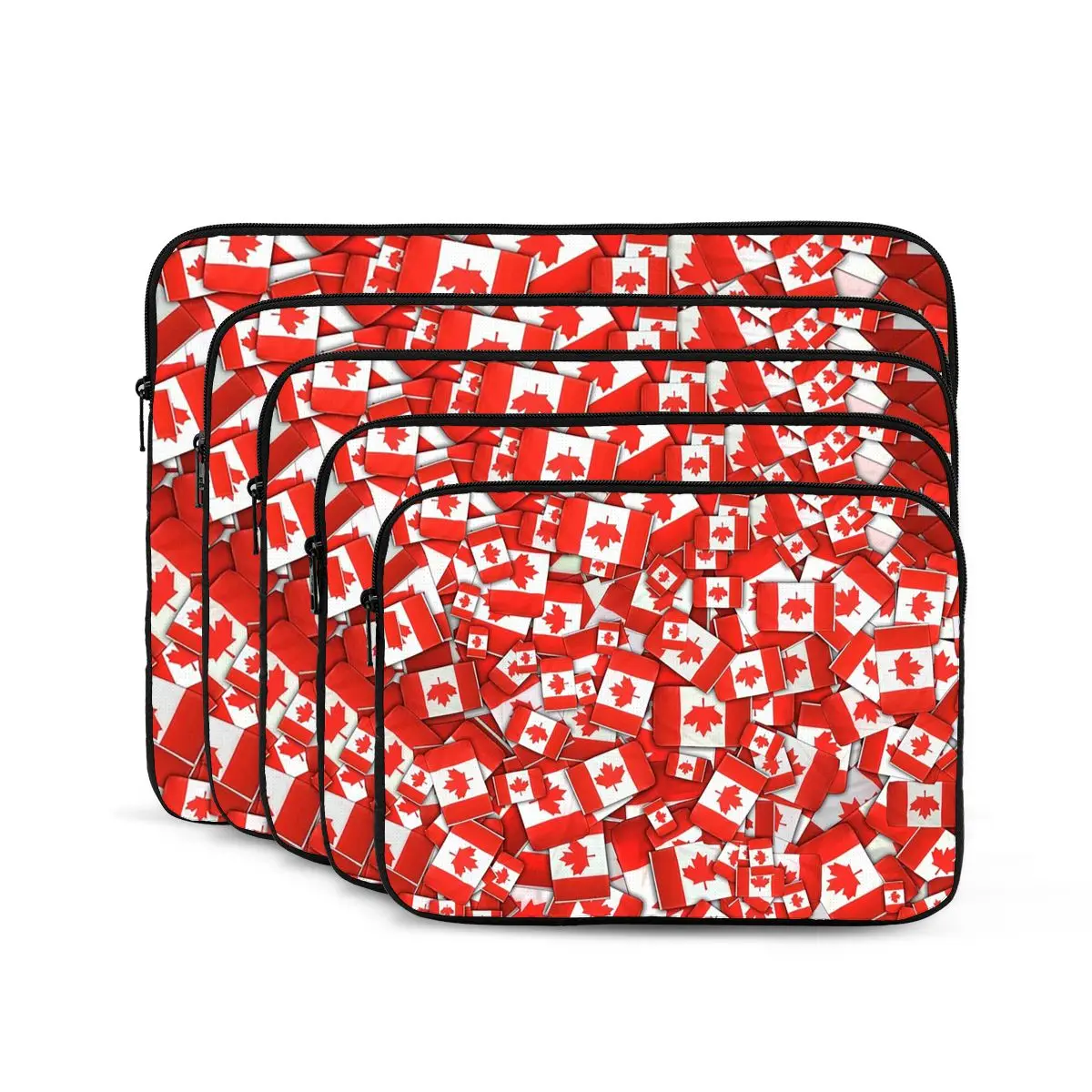 

Сумка для ноутбука с флагом Канады, сумка для ноутбука, чехол для ноутбука, противоударный чехол для планшета, сумка