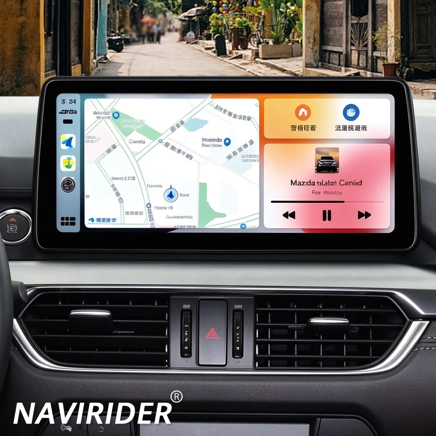 For Mazda6 Atenza 2020+ 12.3 Inch DSP Android Car Radio 4G LTE Wireless CarPlay Android Auto GPS Navigation Stereo Player