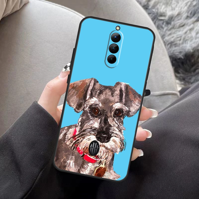 Lovely Dogs Schnauzer Case For ZTE Nubia Red Magic 10 9 8 8S 9S 10S 11 Pro Plus 5G 6R 6 7 6S 7S Pro 10 Air Cover - view 5