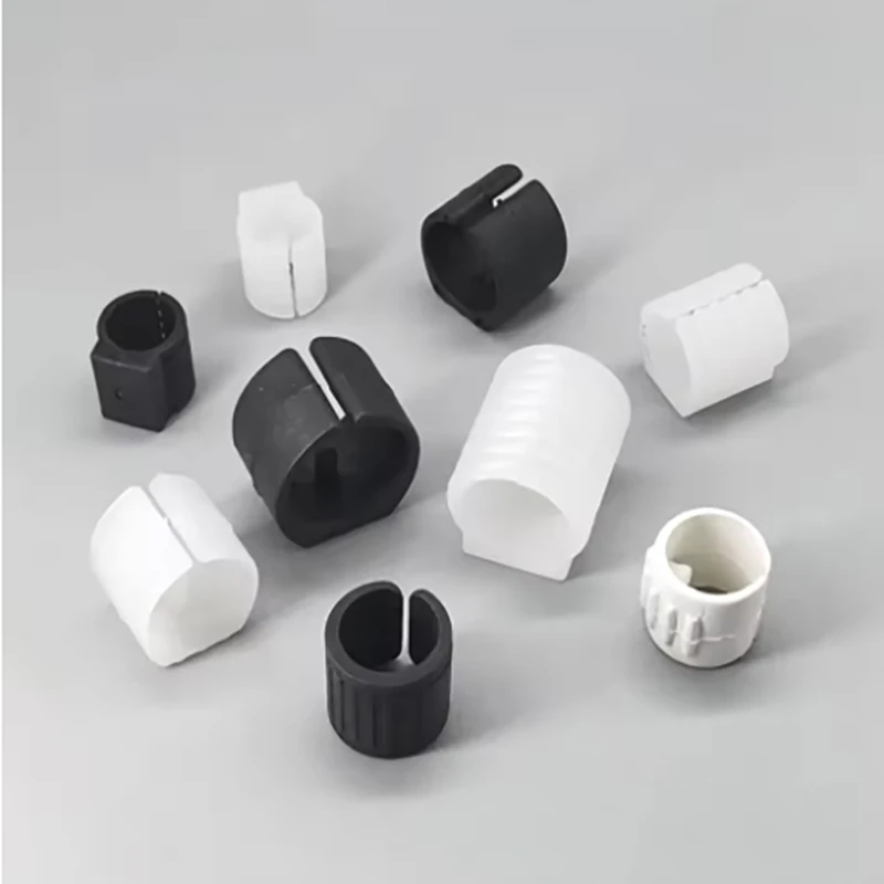 Plastic Furniture Foot Pads Table Leg Covers Chair Pads Anti Slip U-Shaped Pipe Clamps Floor Protection Covers Pipe Caps