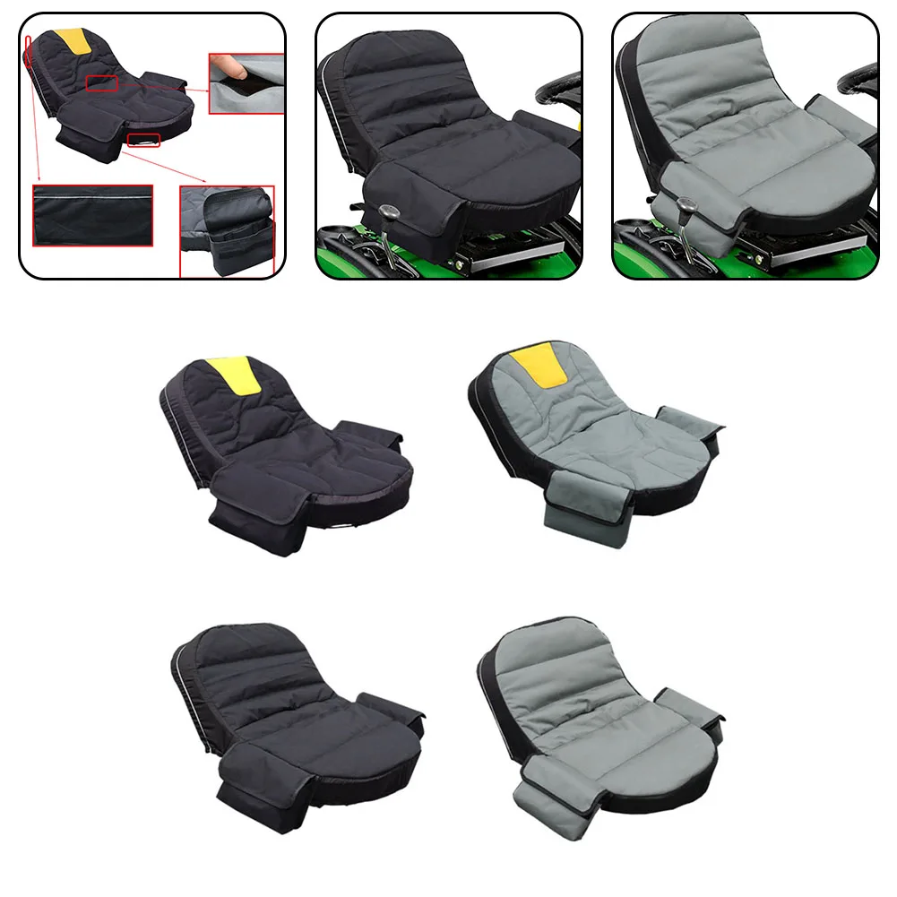

Lawn Mower Seat Cover Oxford Cloth Non Slip Anti Scratch Portable Durables Mower Cushions Seat Cover For Forklifts Fittings