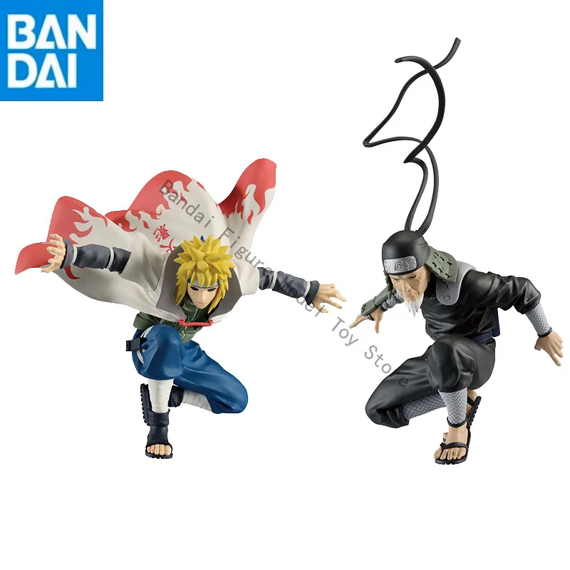 

BANDAI NAMCO BANPRESTO in stock Original Genuine NARUTO Shippuden PANEL SPECTACLE Namikaze Minato and Sarutobi Hiruzen PVC model